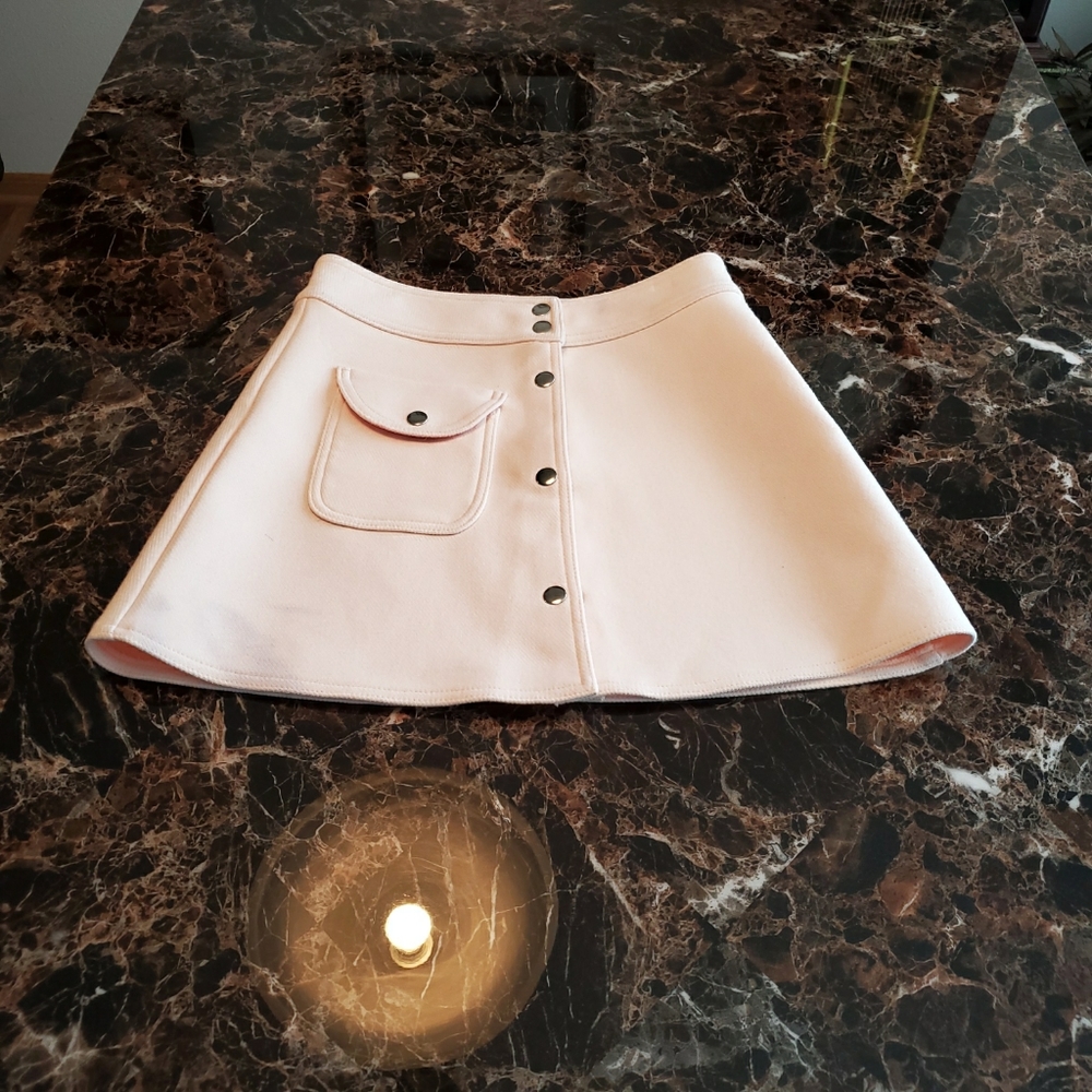 UNIF | Valen Skirt in Baby Pink